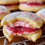 Soft Strawberry Cheesecake Cookies - Sweet & Creamy Bites