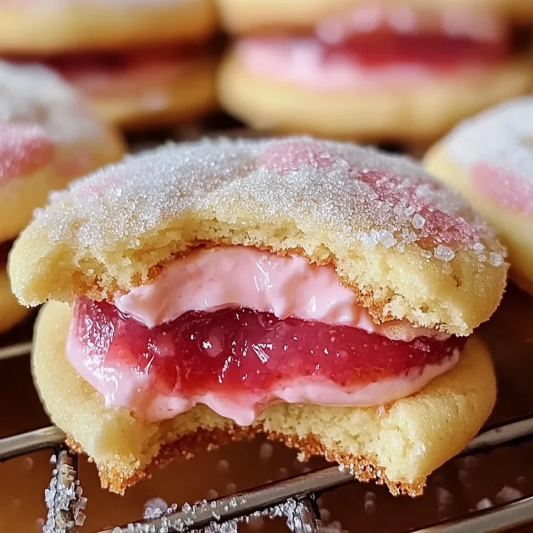 Soft Strawberry Cheesecake Cookies - Sweet & Creamy Bites