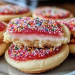 Strawberry Pop Tart Sugar Cookies