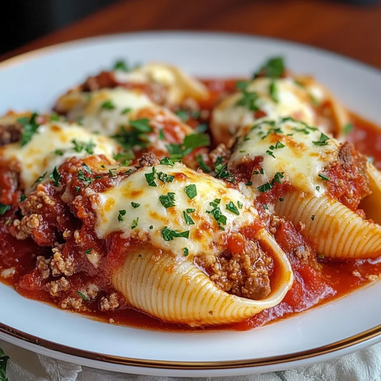 Stuffed Shells with Meat