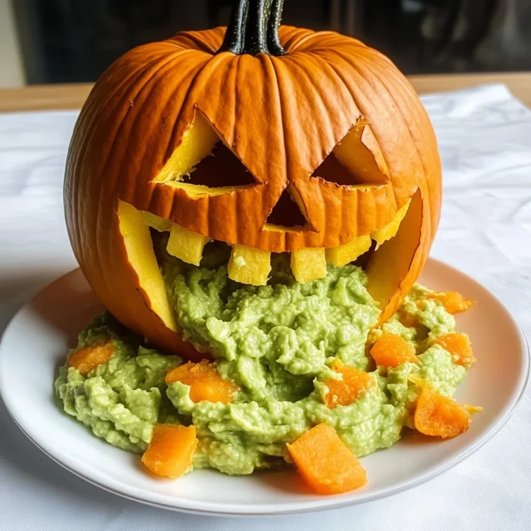 Throwing Up Pumpkin Guacamole Recipe