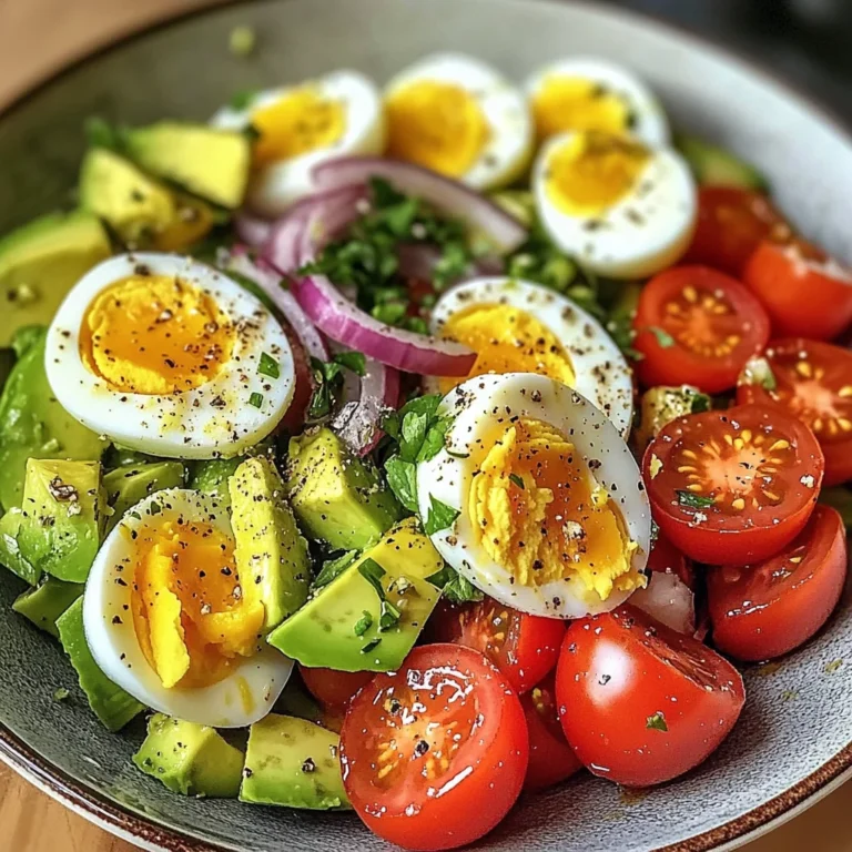 Avocado Egg Salad Bowl