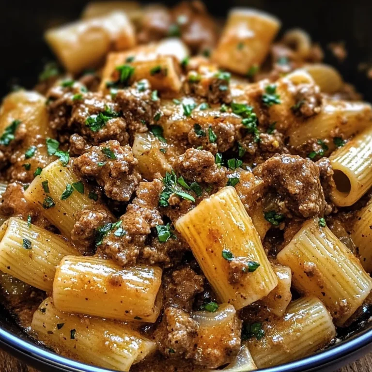 Creamy Beef Pasta Recipe