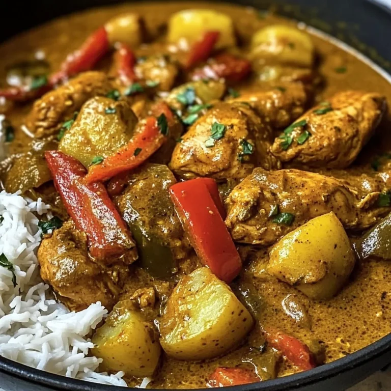 Creamy Jamaican Chicken Curry with Coconut & Spice