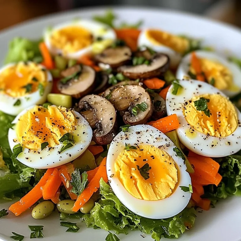 Egg & Veggie Salad