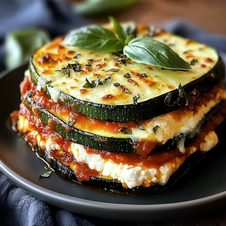 Zucchini Ricotta Melts with Marinara